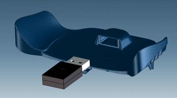 CAD модель Steam Controller