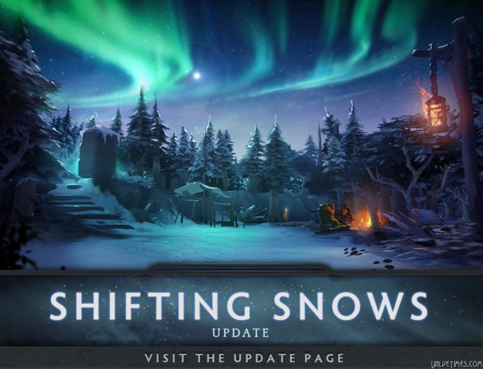 Dota 2 обновление Зыбучих Снегов (Shifting Snow)