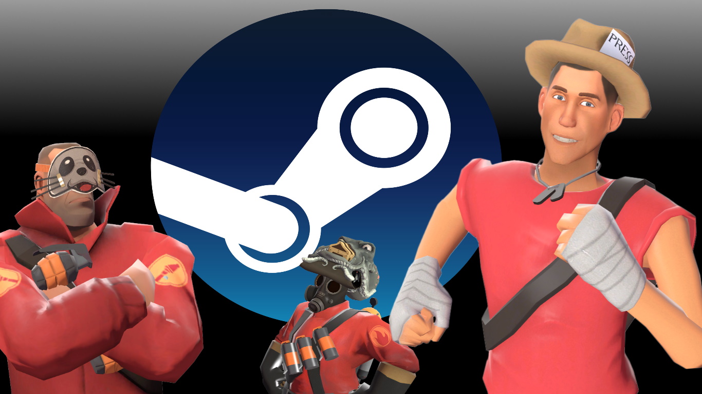 История Steam и Valve в предметах Team Fortress 2 - ValveTimes.com